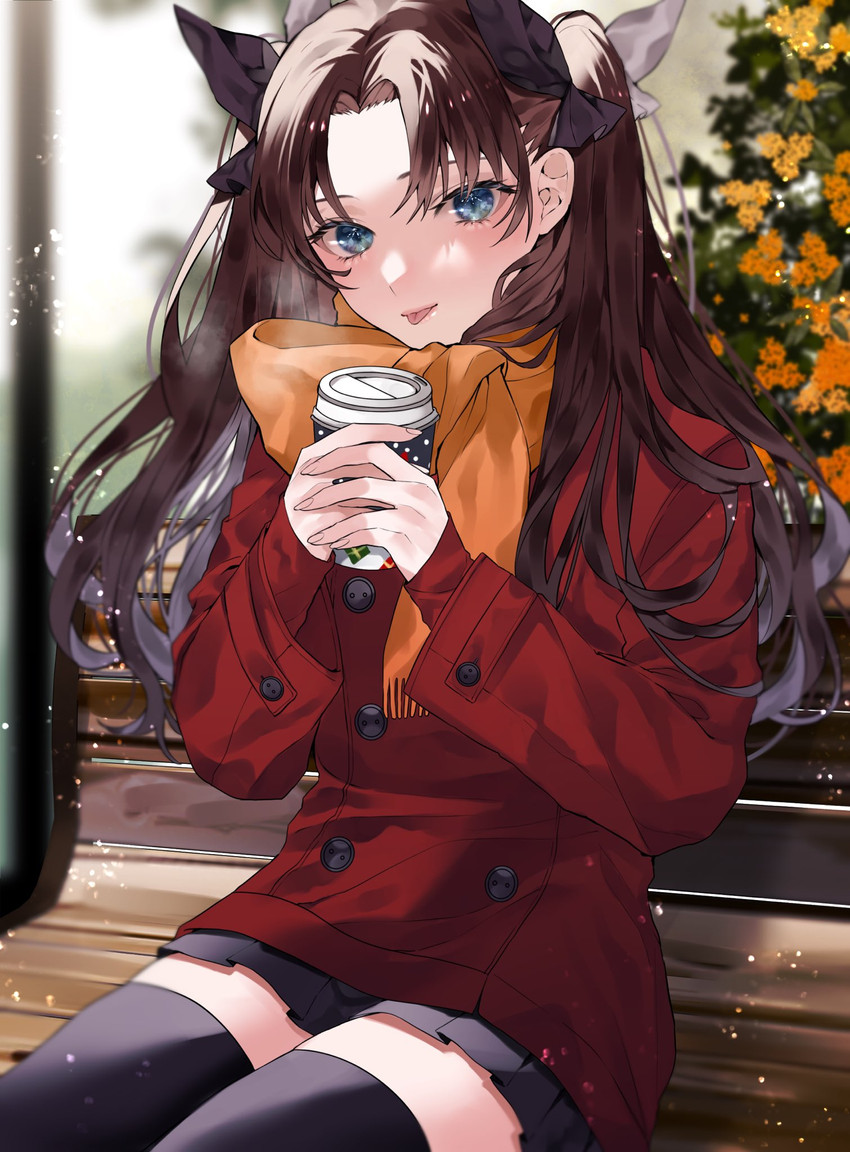 tohsaka rin (fate and 1 more) drawn by shimatori_(sanyyyy)