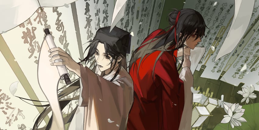 li huowang and zhuge yuan (dao gui yi xian) drawn by womumumu