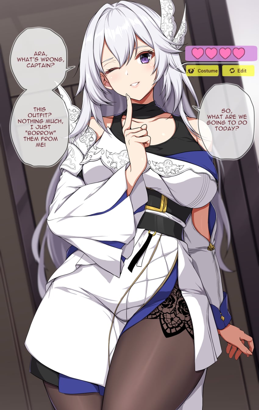 raiden mei and cecilia schariac (honkai and 1 more) drawn by sheita