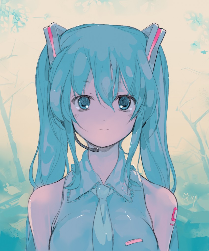 hatsune miku (vocaloid) drawn by dan_evan