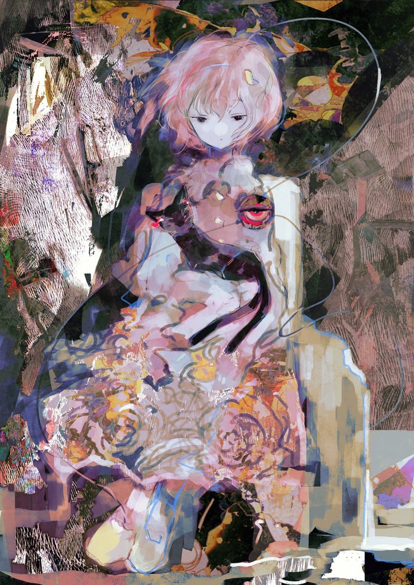 komeiji satori and kaenbyou rin (touhou) drawn by tsukamoto_anabone