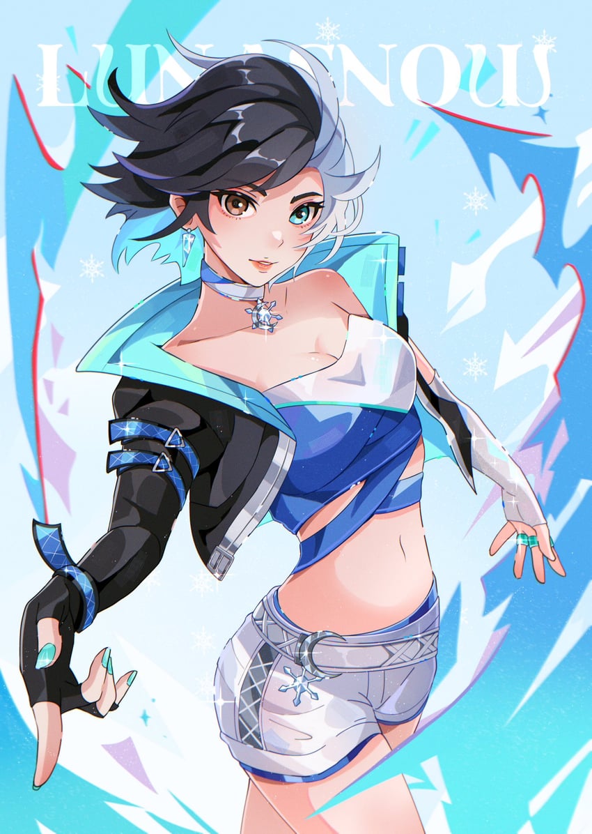 luna snow (marvel and 1 more) drawn by bclarissart