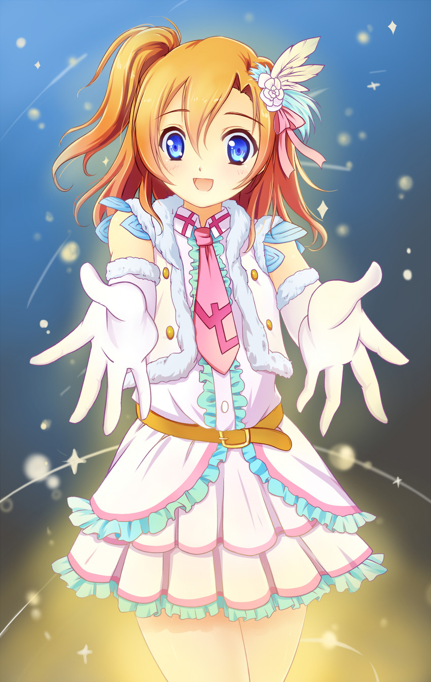 kosaka honoka (love live! and 1 more) drawn by yumeiro_hanabi