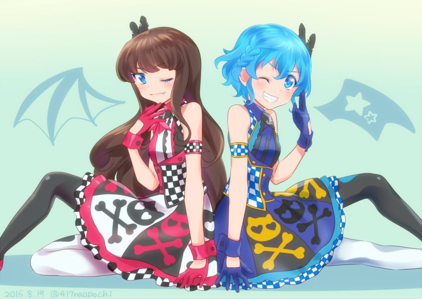 kurosu aroma and dorothy west (pretty series and 1 more) drawn by 0417nao