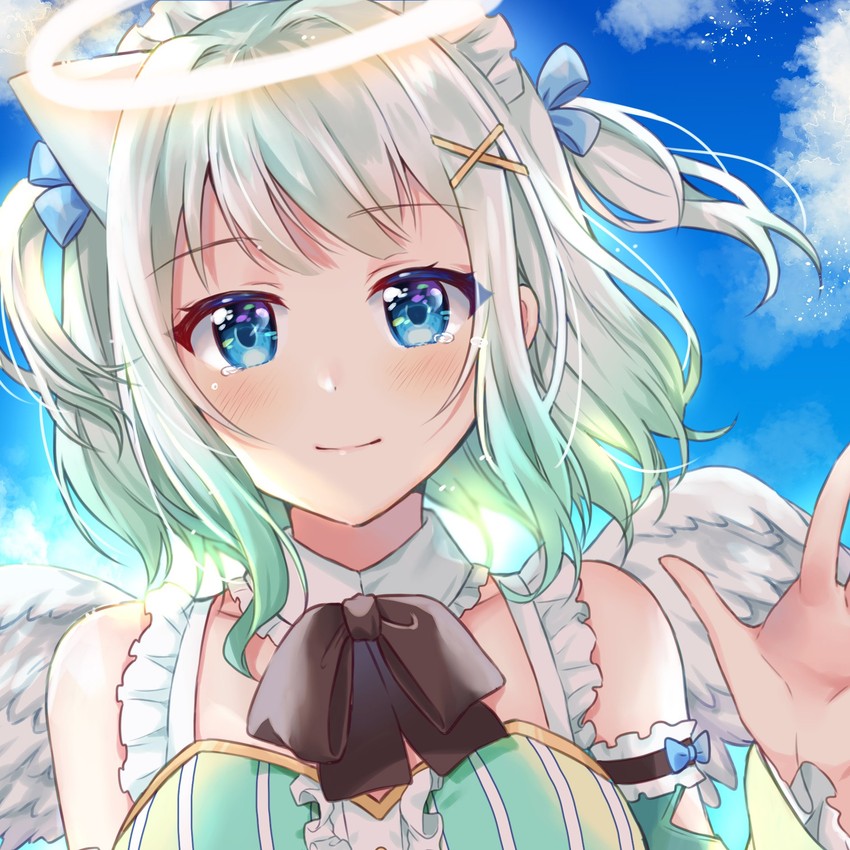 mint fantome (indie virtual youtuber) drawn by yam_(yamap_mako)