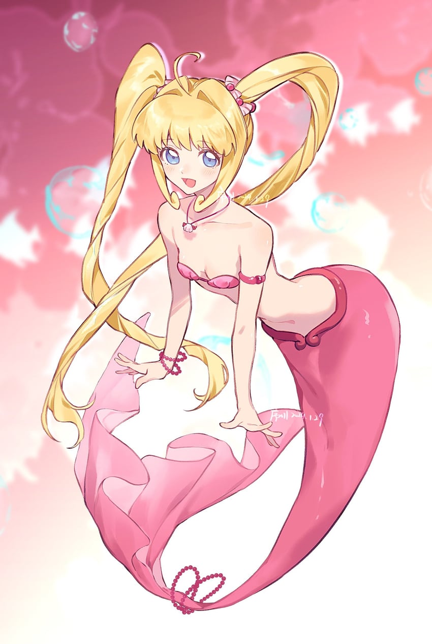 nanami lucia (mermaid melody pichi pichi pitch) drawn by xuchuan