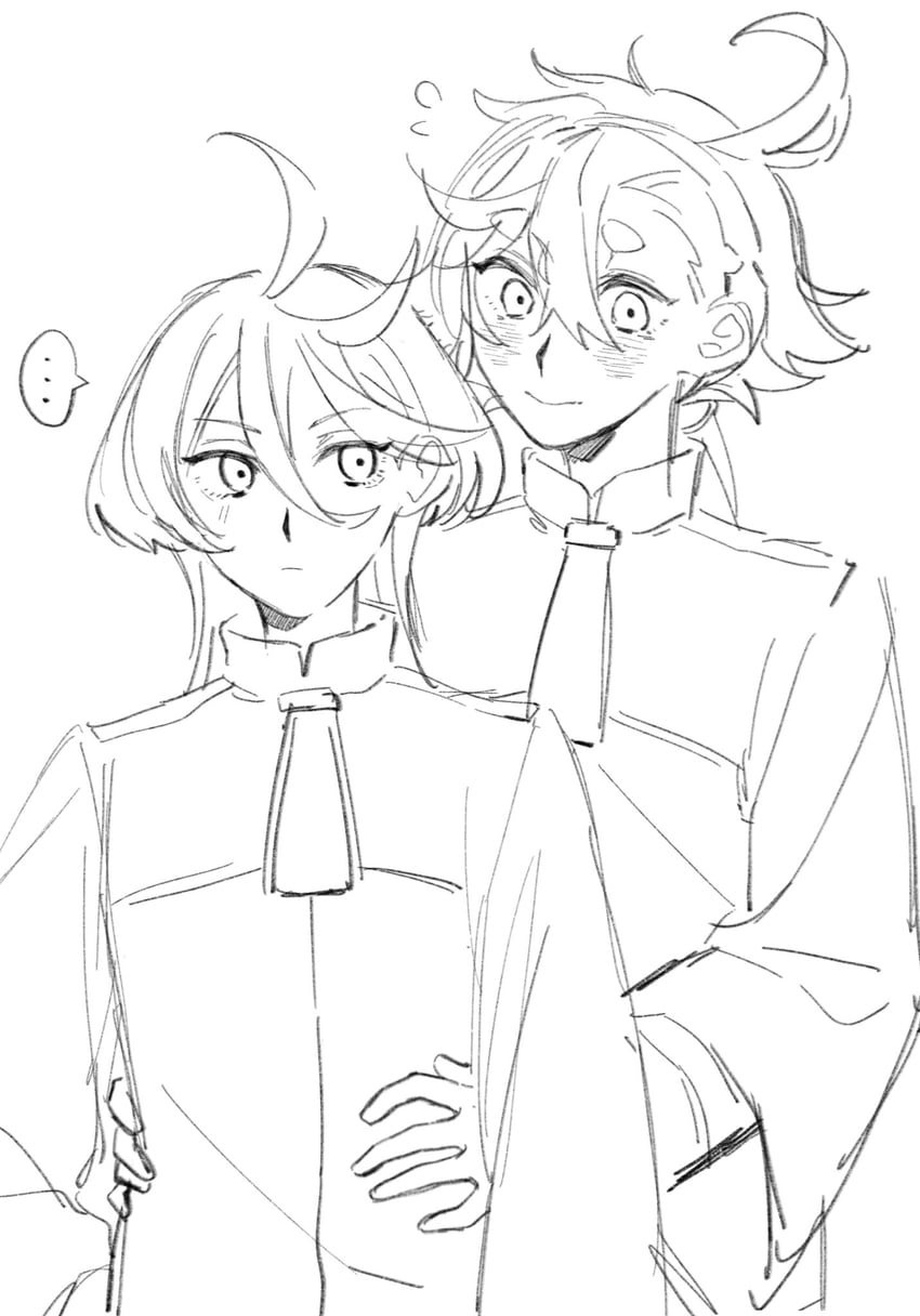 suletta mercury and miorine rembran (gundam and 1 more) drawn by elan_ouo