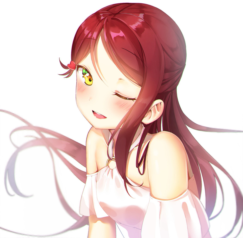 sakurauchi riko (love live! and 1 more) drawn by hachinatsu