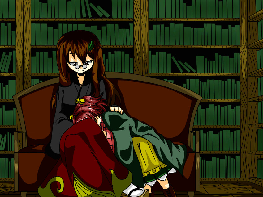 futatsuiwa mamizou and motoori kosuzu (touhou) drawn by to-siro