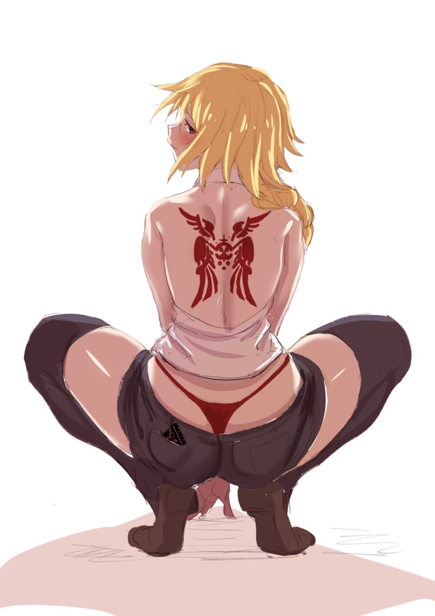 jeanne d'arc (fate and 1 more) drawn by ulrich_(tagaragakuin)