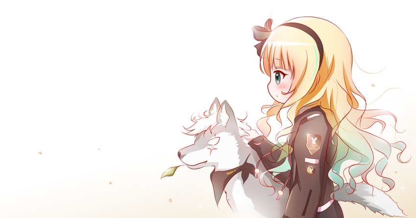 kirima syaro and wild geese (gochuumon wa usagi desu ka? and 1 more) drawn by goth_risuto