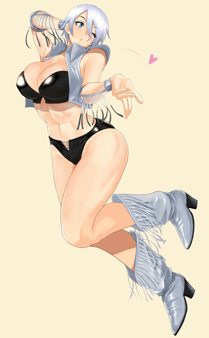 angel and tina armstrong (the king of fighters and 4 more) drawn by anagumasan