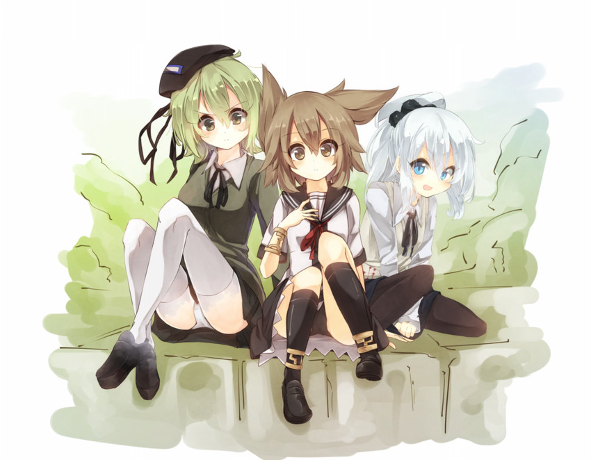 toyosatomimi no miko, mononobe no futo, and soga no tojiko (touhou) drawn by natsuki_teru