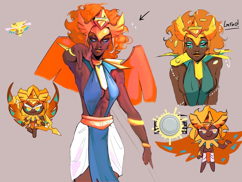 golden cheese cookie (cookie run and 1 more) drawn by atlanticxx1