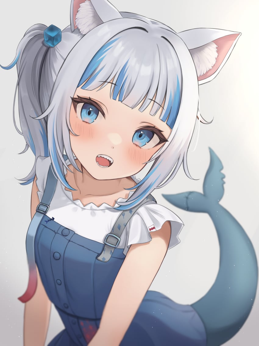 gawr gura (hololive and 1 more) drawn by hanazawa_ma