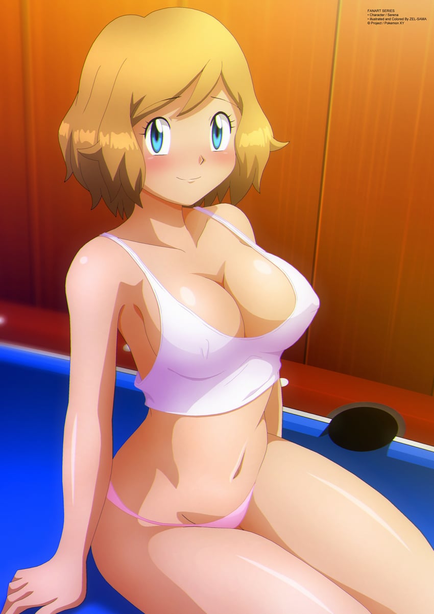 serena (pokemon and 1 more) drawn by zel-sama