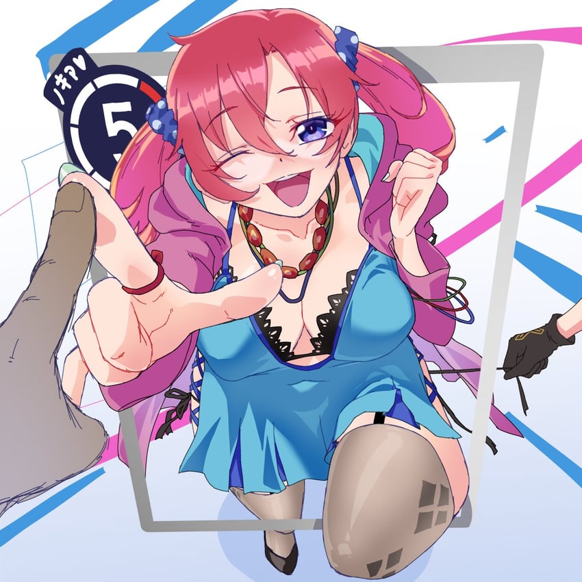shiramine nokia and aiba ami (digimon and 2 more) drawn by gerusyu