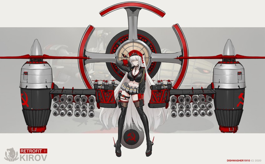 natasha volkova and kirov (original and 5 more) drawn by dishwasher1910