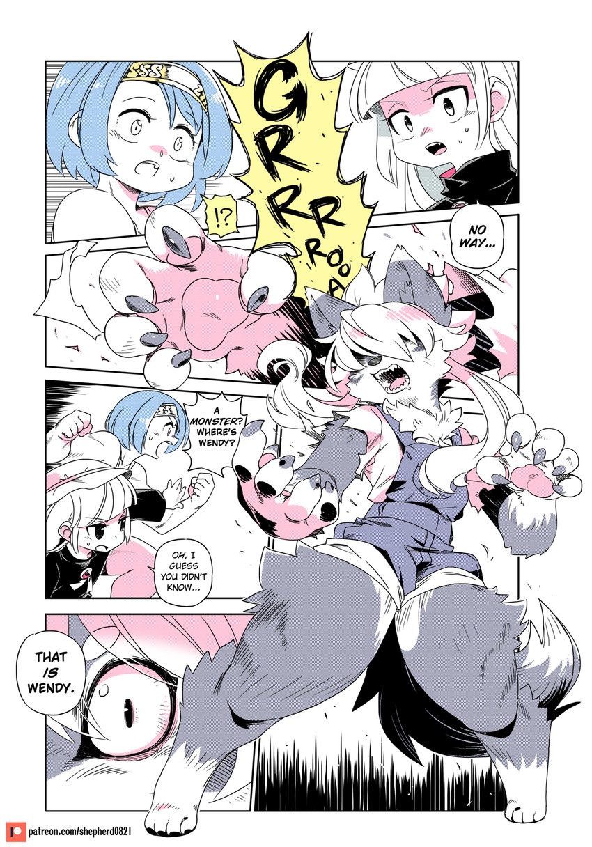 wendy, carmilla, and aella (modern mogal) drawn by shepherd0821