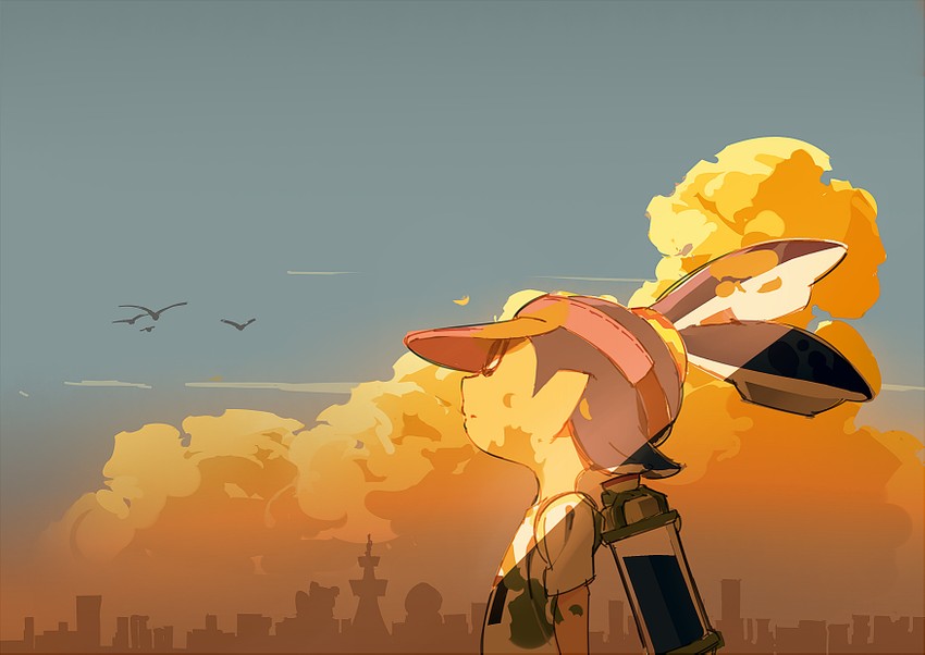 inkling player character and inkling boy (splatoon and 1 more) drawn by wi_st_i