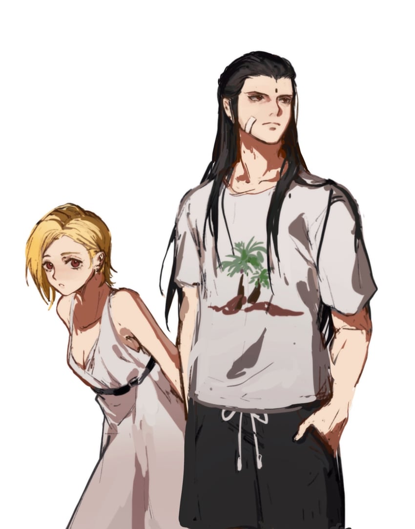 tseng and elena (final fantasy and 1 more) drawn by xiao_dao_(kojimarie)