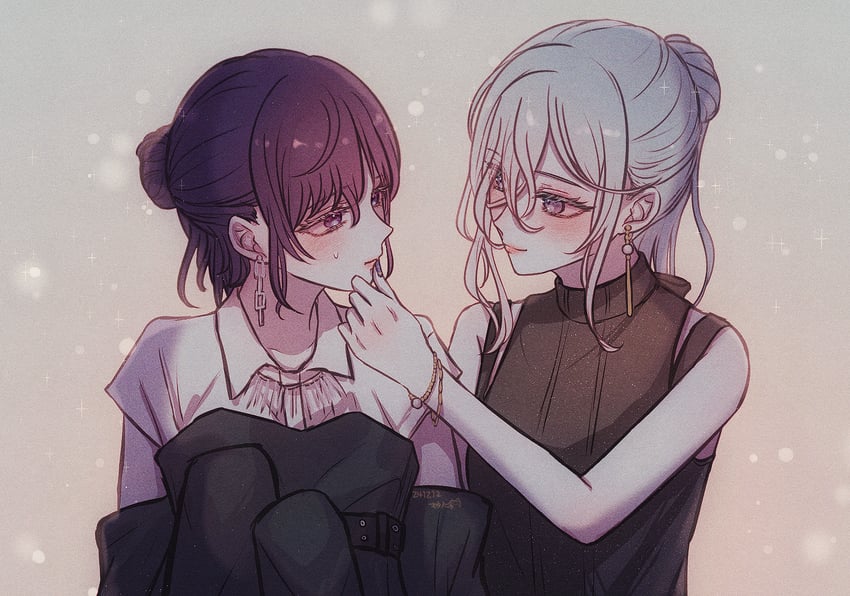asahina mafuyu and hinomori shizuku (project sekai and 1 more) drawn by kitanonya