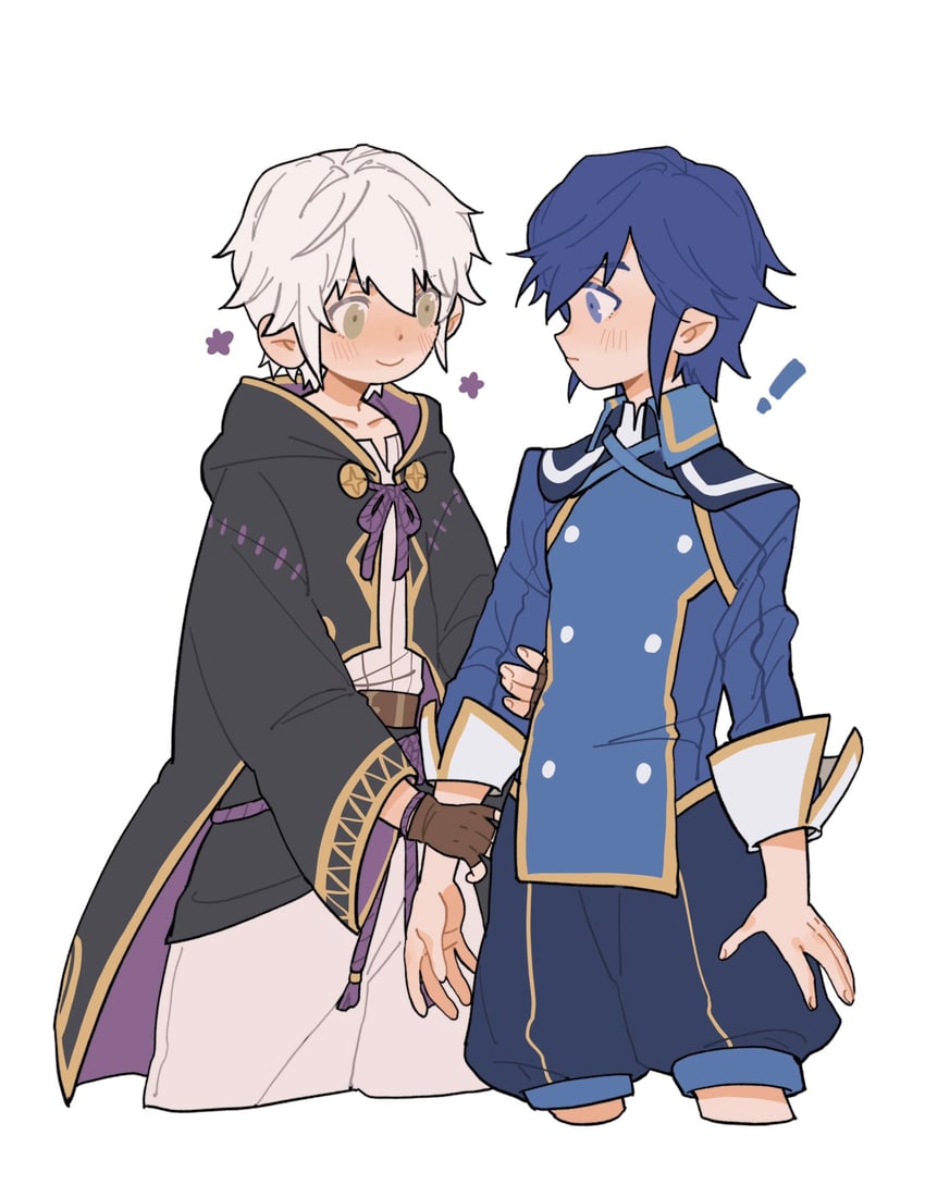 male robin and chrom (fire emblem and 2 more) drawn by julianlynnnn