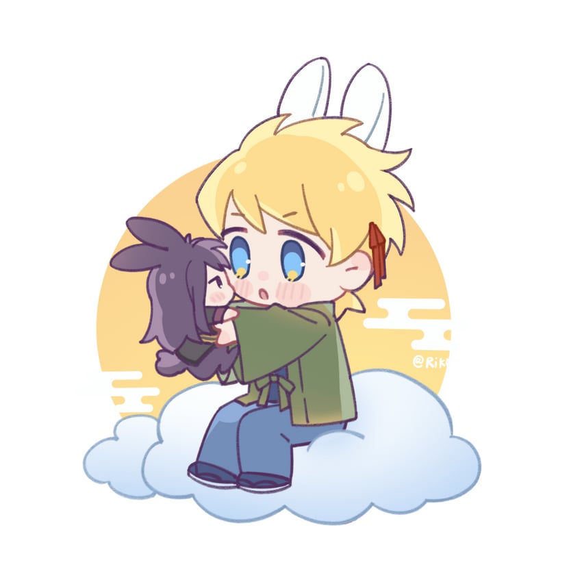 yuri lowell and flynn scifo (tales of and 1 more) drawn by riko_shinkai