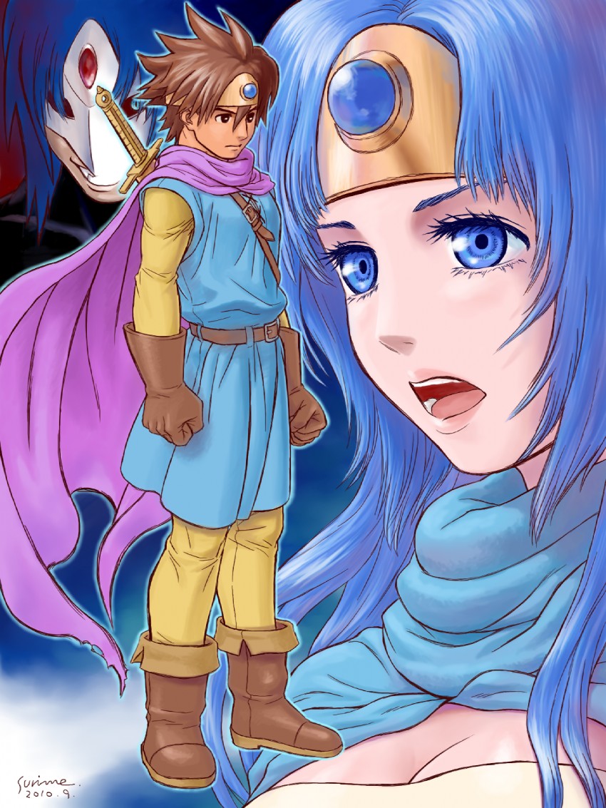 sage, roto, and hero (dragon quest and 1 more) drawn by surime-dq