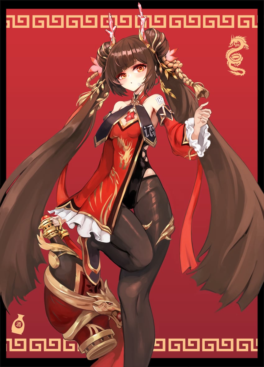 li dailin (black survival and 1 more) drawn by notte