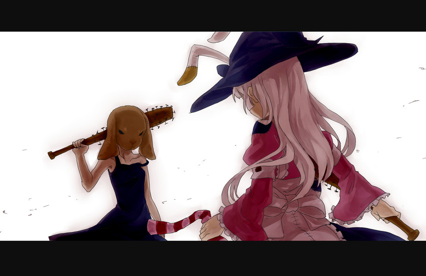 irisu kyouko and usotsuki (irisu shoukougun! and 1 more) drawn by coffinkun