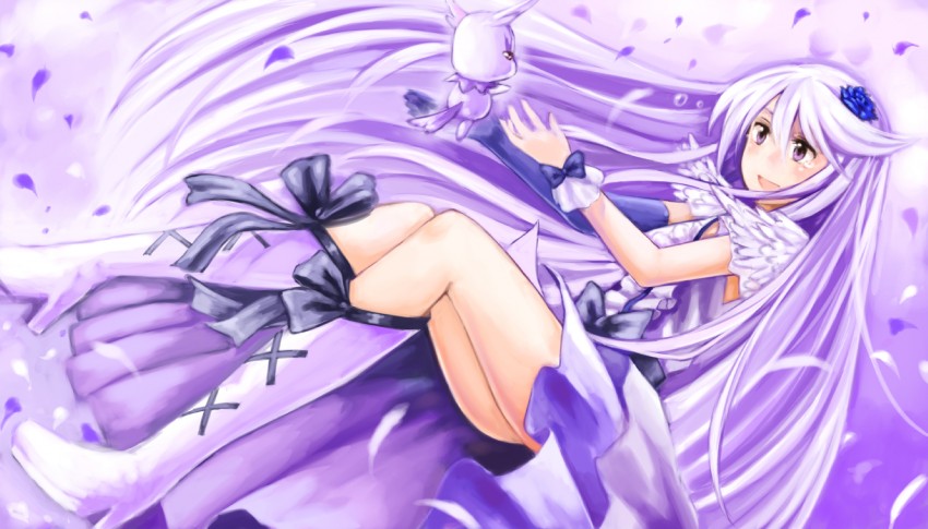 tsukikage yuri, cure moonlight, and cologne (precure and 1 more) drawn by yakusa