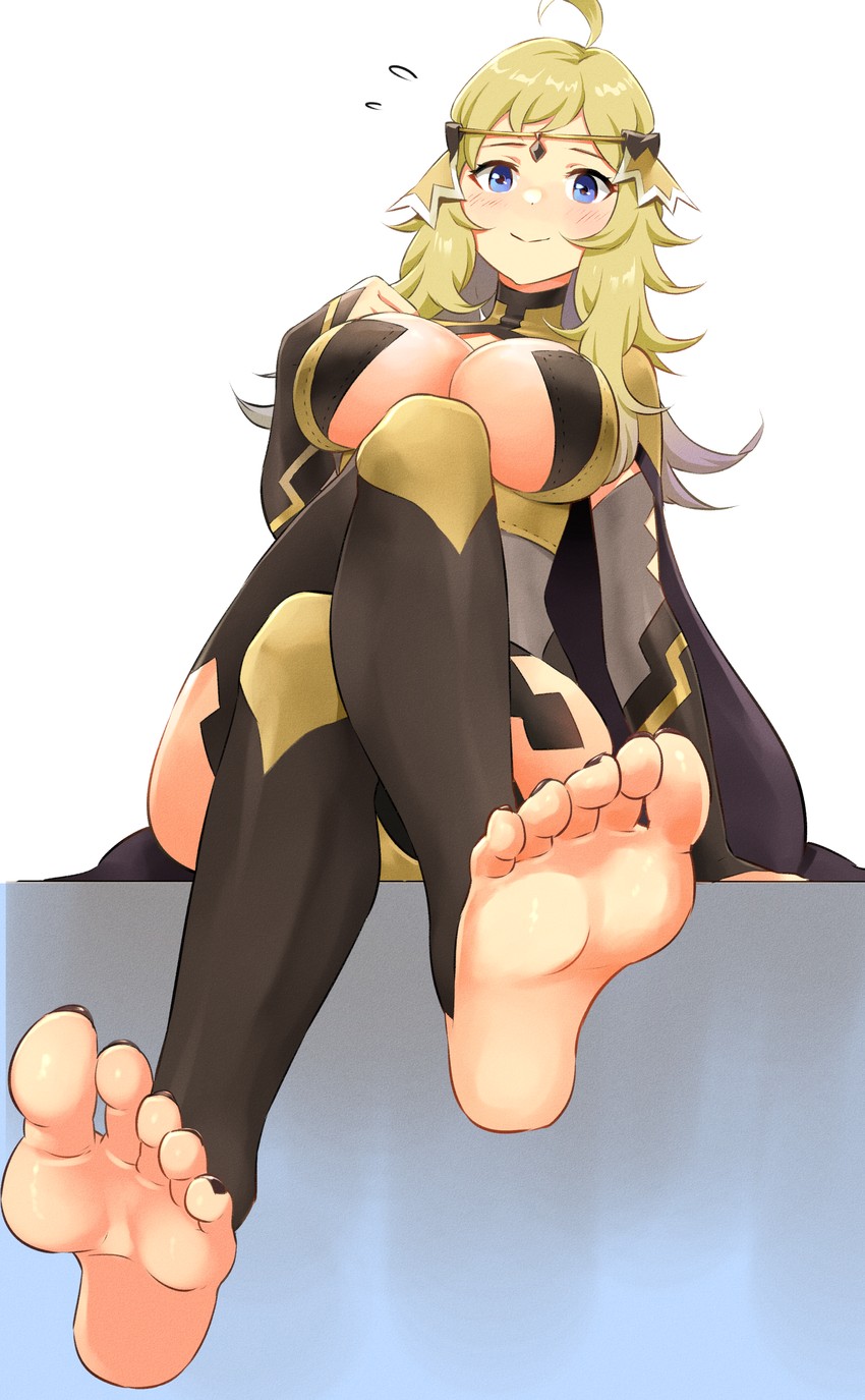 ophelia (fire emblem and 2 more) drawn by igni_tion