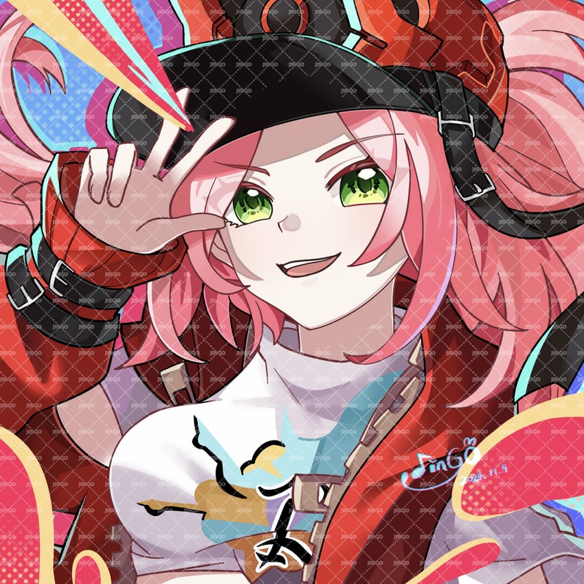 rappa (honkai and 1 more) drawn by zhui_ming_jin_ge