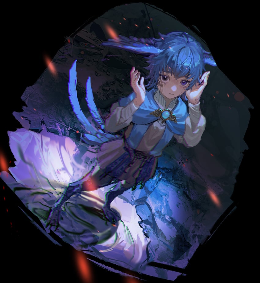 meteion (final fantasy and 1 more) drawn by guan_tang_baozi