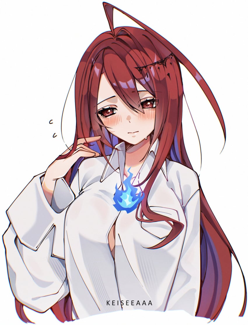 elizabeth rose bloodflame (hololive and 1 more) drawn by keisea