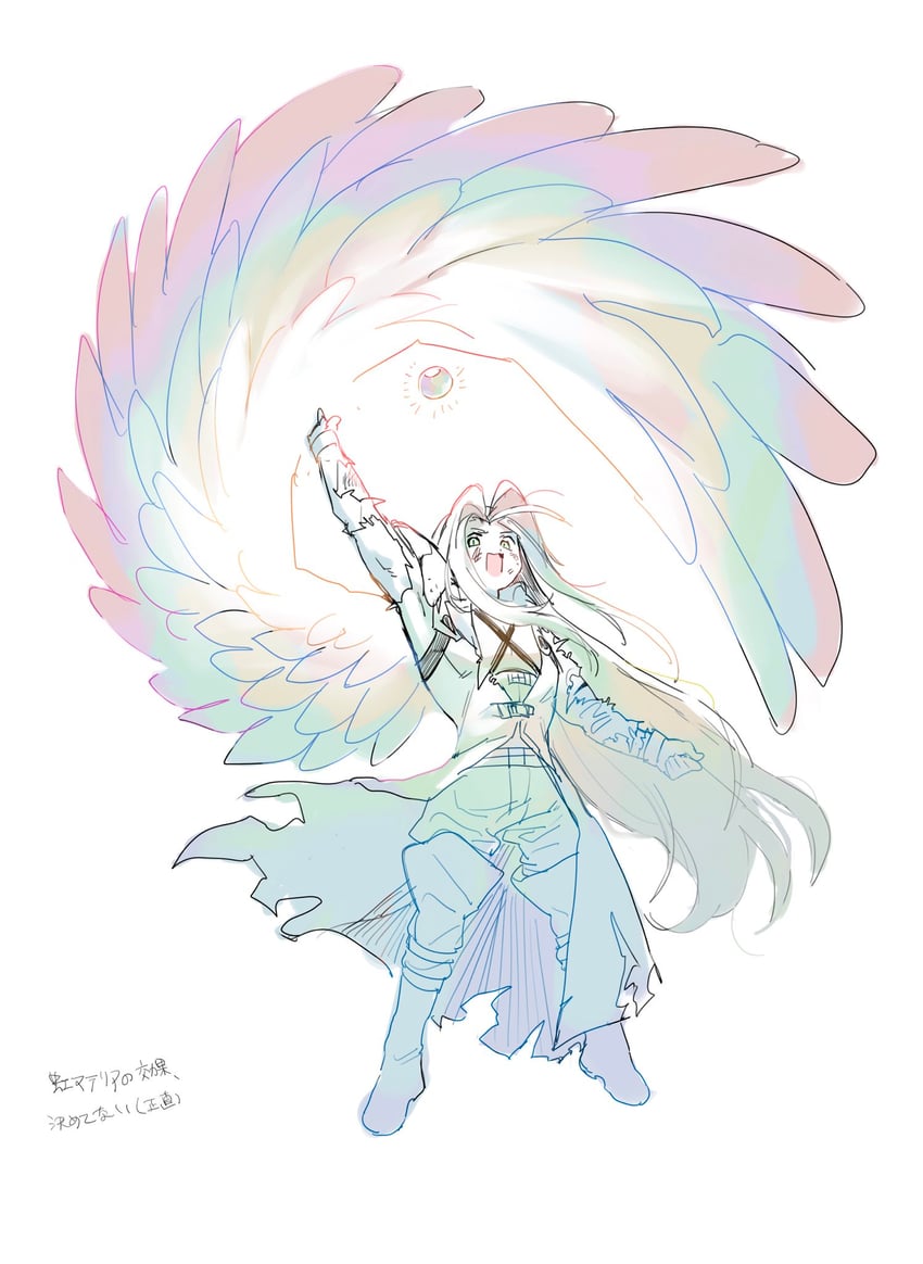 sephiroth (final fantasy and 1 more) drawn by hattouissenbaka