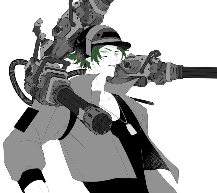 gatling pea (plants vs. zombies and 1 more) drawn by siiiiiiiiiii