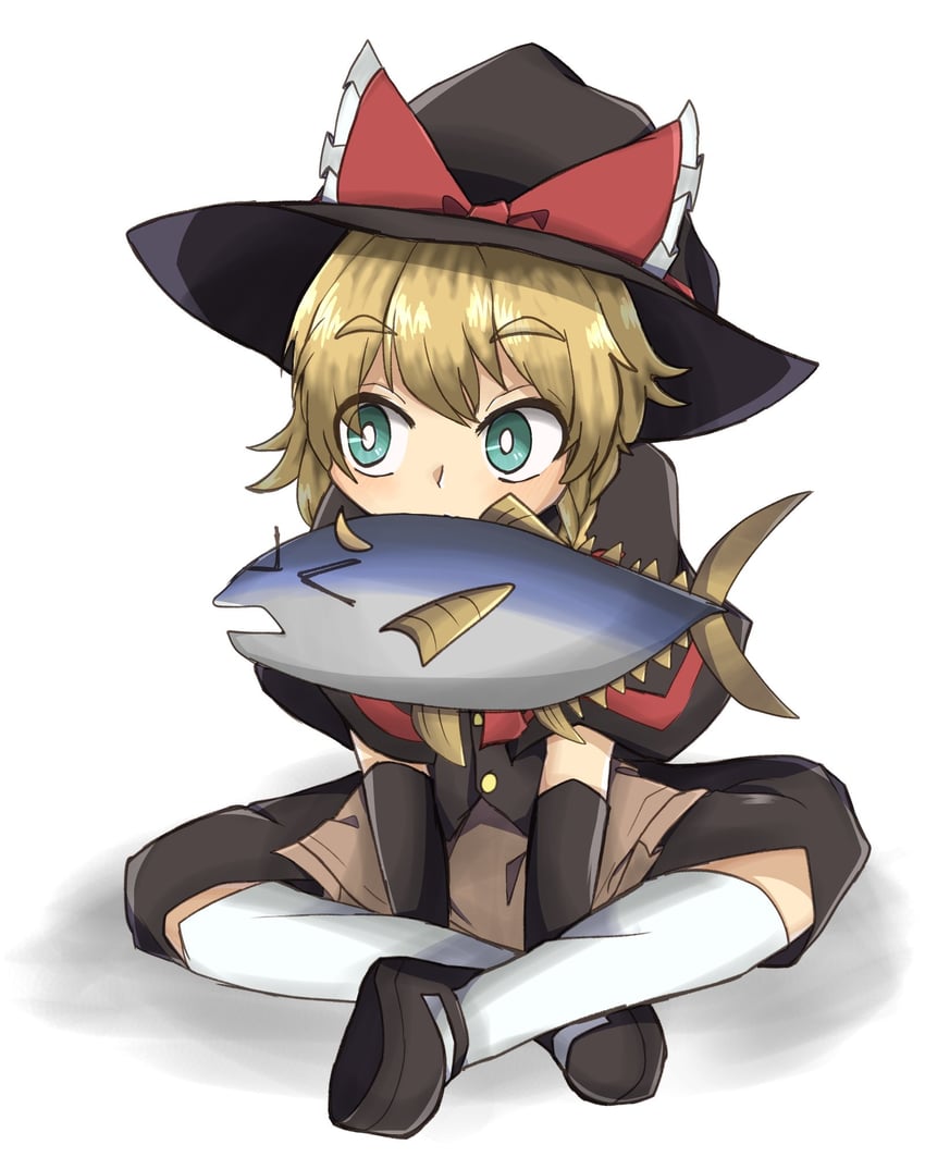 kirisame marisa and meguru (touhou and 1 more) drawn by nanariku