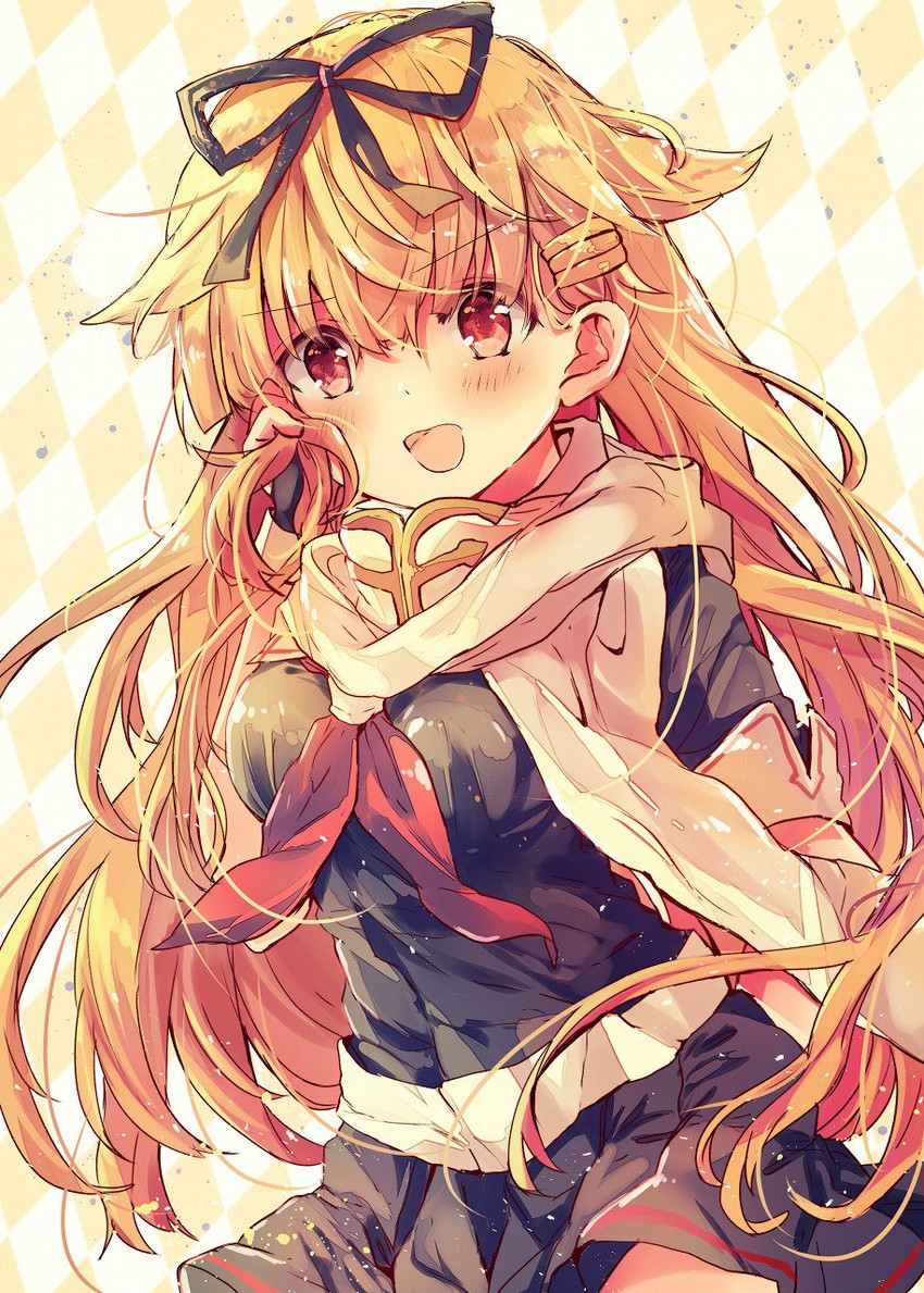 yuudachi and yuudachi kai ni (kantai collection) drawn by nanahamu