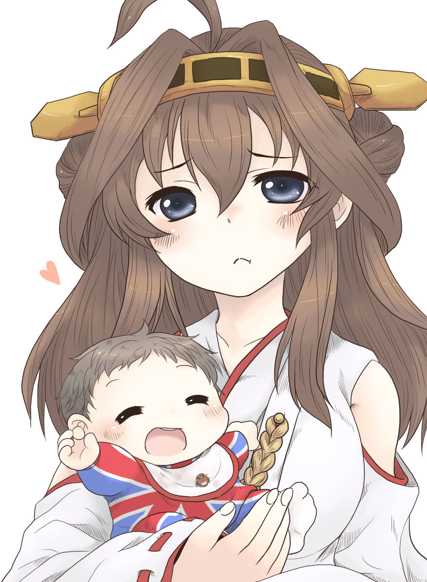 kongou and the first ship of the kongou from jamaica (kantai collection) drawn by toto_(hitori_othello)