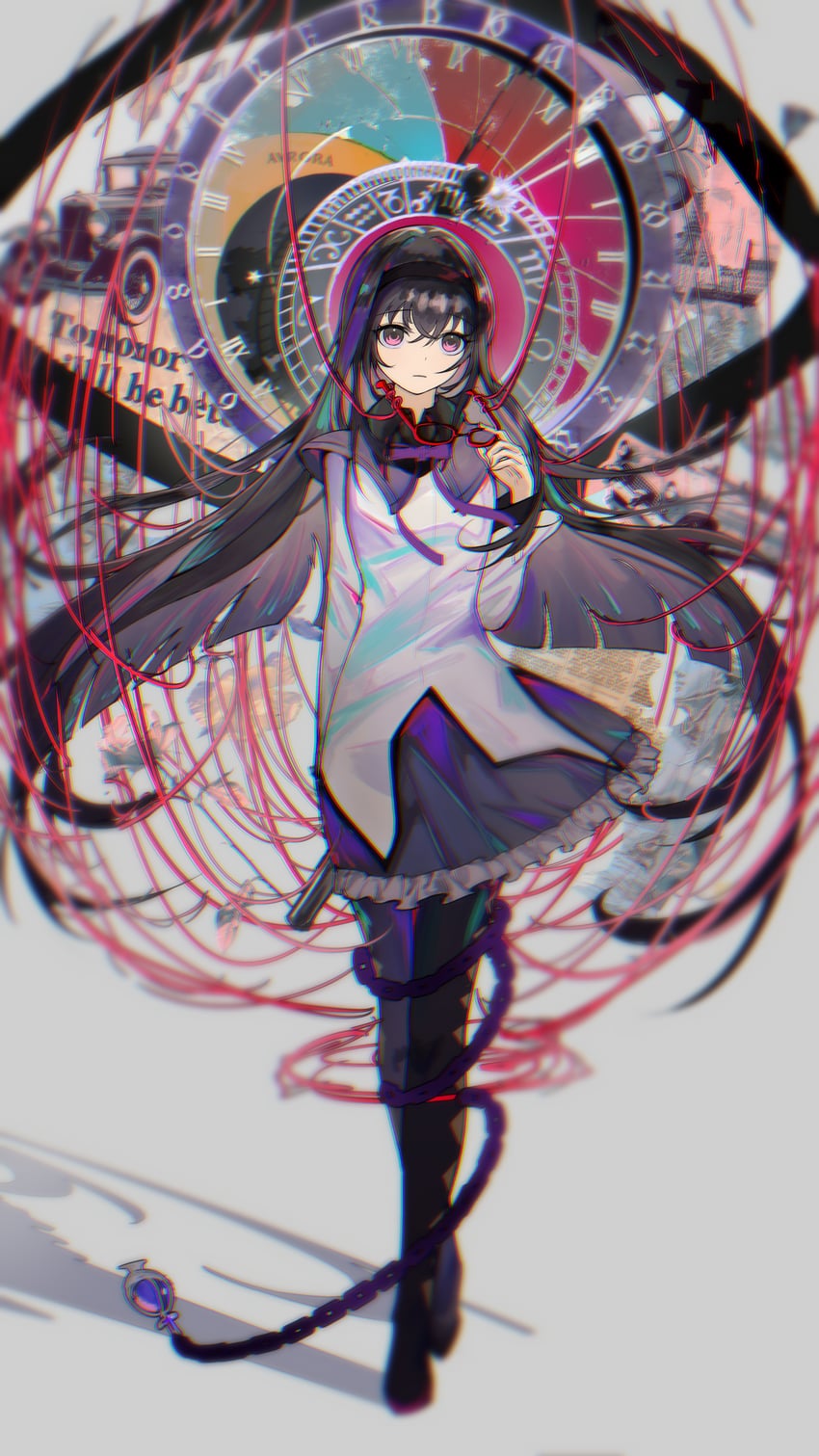 akemi homura (mahou shoujo madoka magica) drawn by isekai_douyou_(chant)