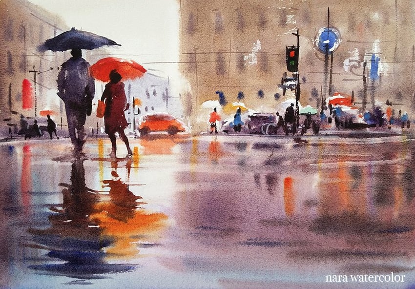 original drawn by nara_watercolor