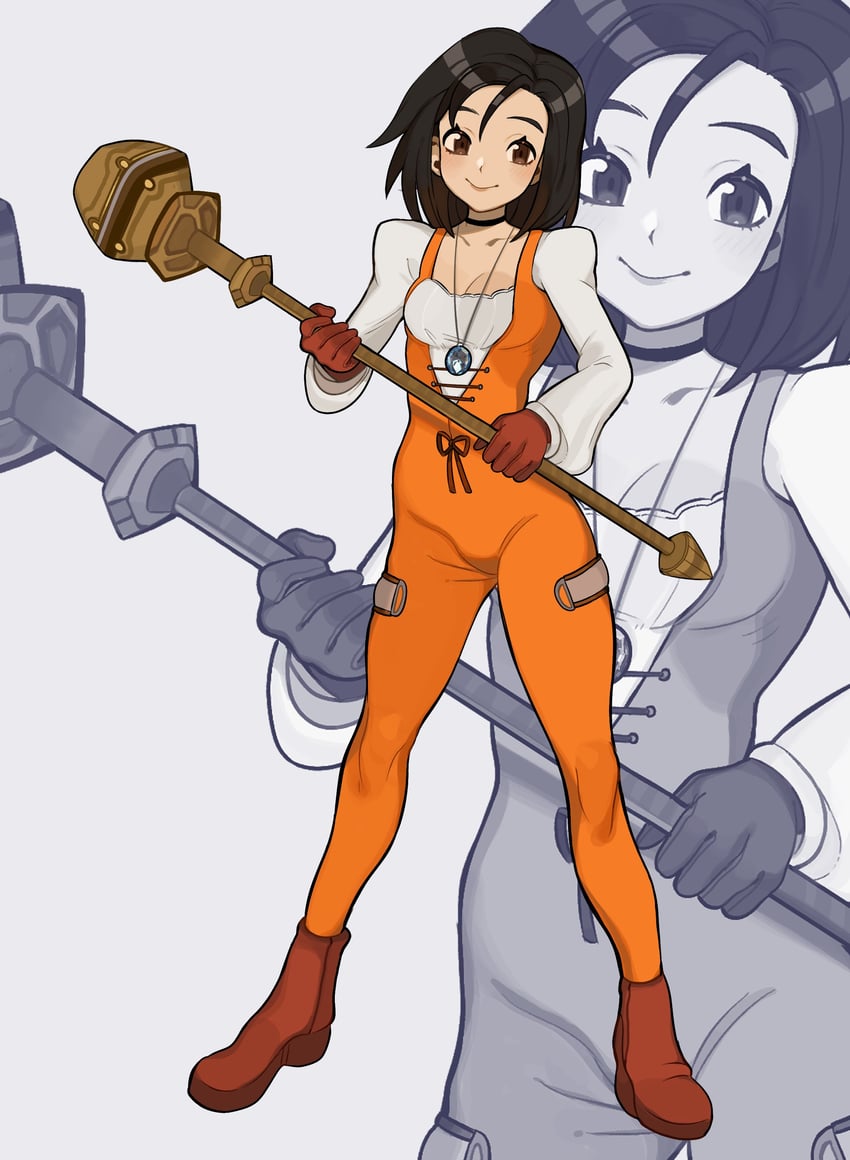 garnet til alexandros xvii (final fantasy and 1 more) drawn by porqueloin