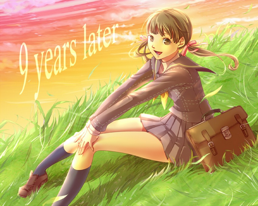 doujima nanako (persona and 1 more) drawn by eeteru