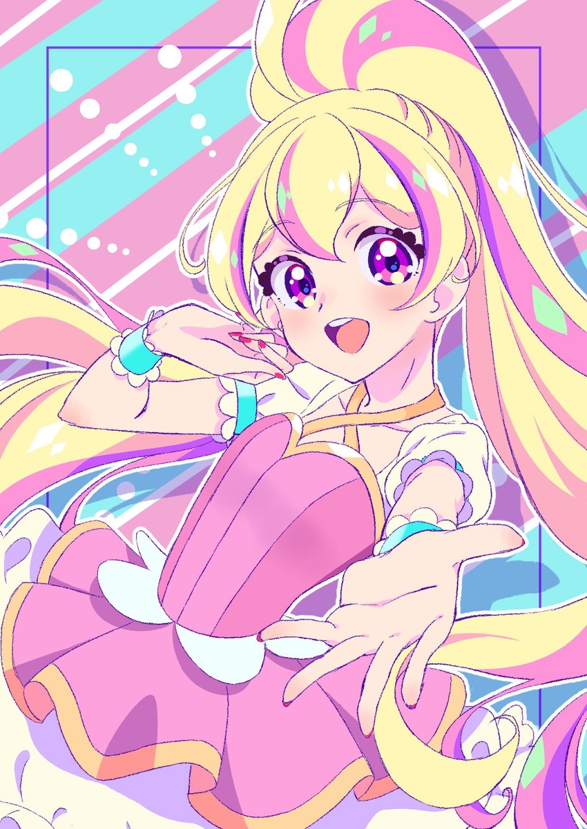 otoha mao and hana (aikatsu! and 1 more) drawn by kaoryu-kun