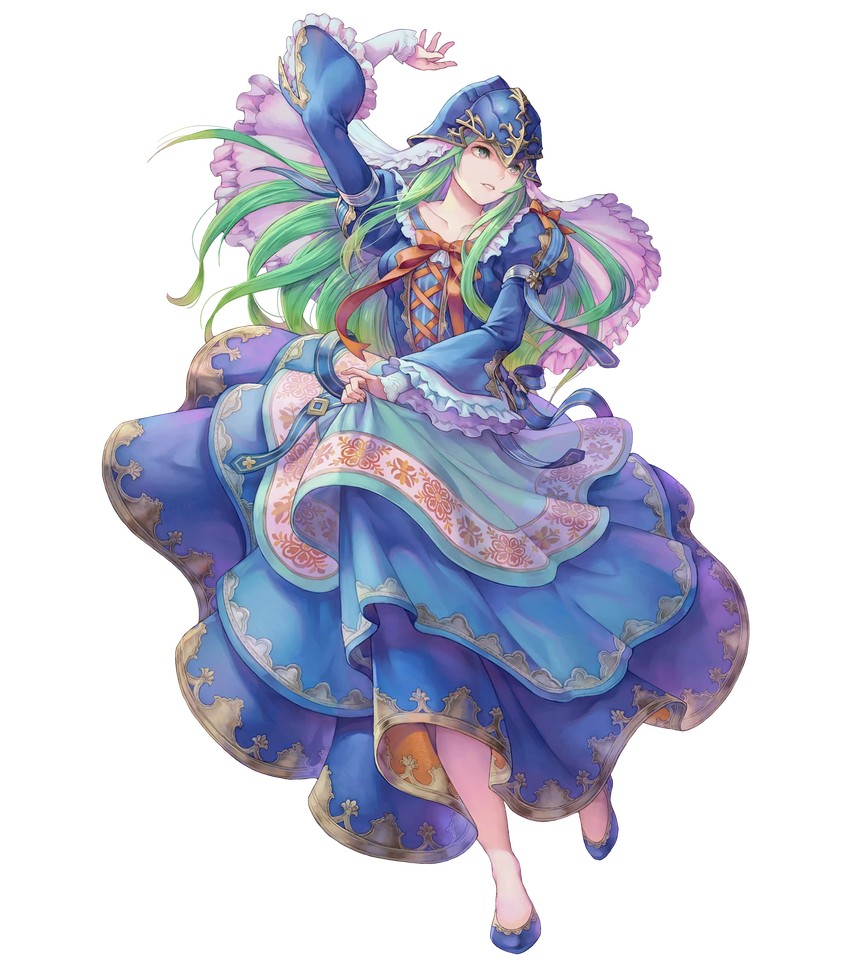 nephenee (fire emblem and 2 more) drawn by haccan