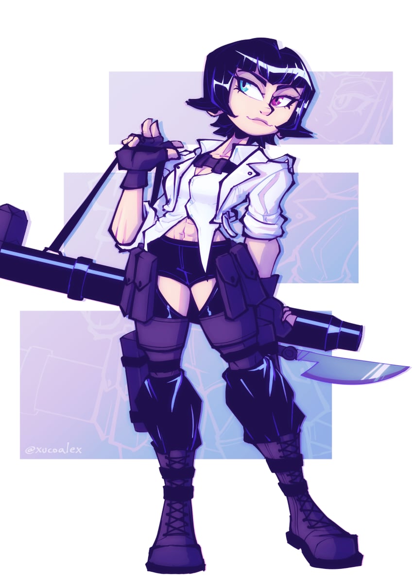 lady (devil may cry and 1 more) drawn by xuco