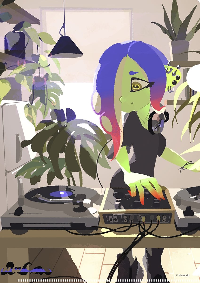 dedf1sh (splatoon and 1 more) drawn by inoue_seita