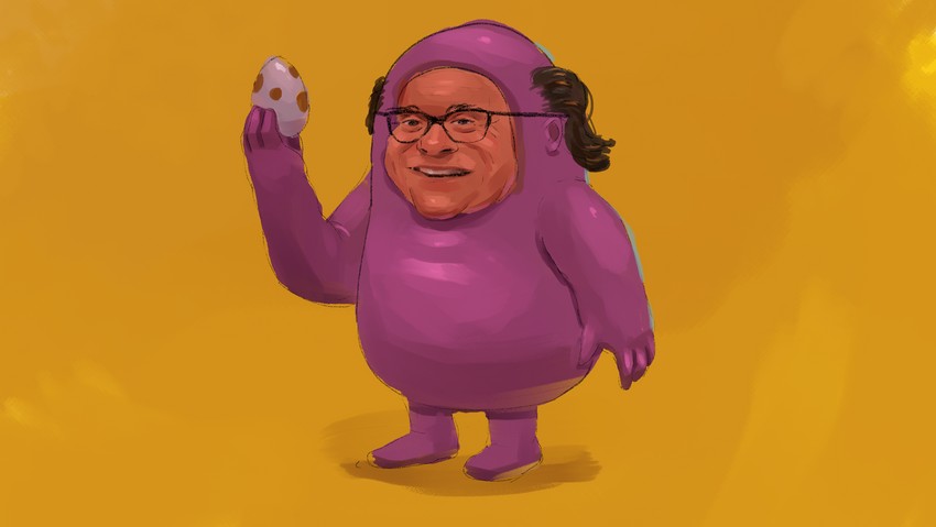 fall guy, frank reynolds, and danny devito (real life and 2 more) drawn by jacob_janerka